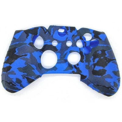 Силиконовый чехол для джойстика Xbox One (Camouflage Blue)
